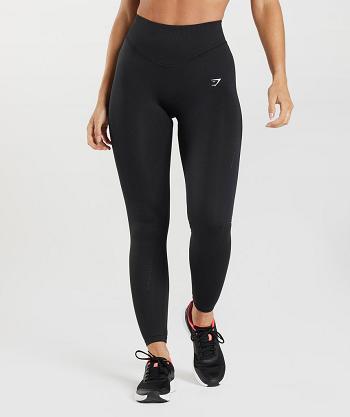 Leggins Gymshark Sweat Seamless Sculpt Mujer Negras | CO 2949OKI